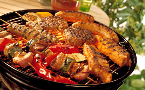 Stainless Steel Barbecues, Color : Black