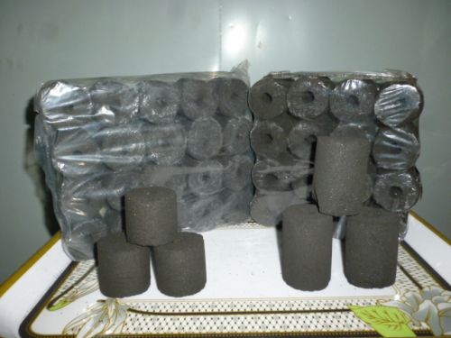 Coconut shell charcoal, Packaging Type : BLACK