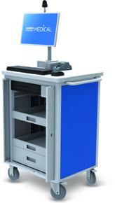 Medical Computer Cart For Settlement