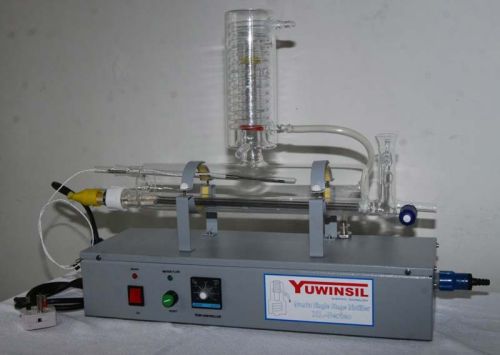 Borostil - XL All Glass Single Distiller Output: 2 To 5 LPH With 3 Level Built In Safety Control