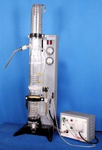 Quartz Double Stage Basic Water Distiller, For Food Industry, Medical Purposes, Medicine, Pharmaceuticals