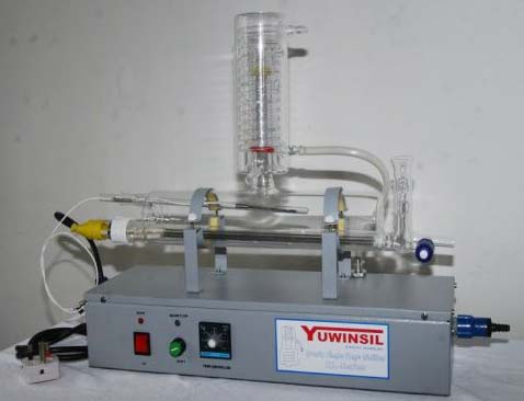 Quartz Single Stage XL-Series Water Distiller. 1 To 4 Litres Per Hour