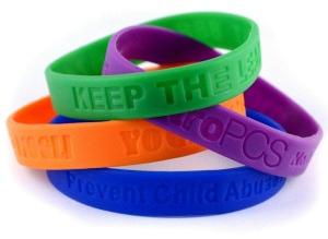 Debossed Silicone Wristband