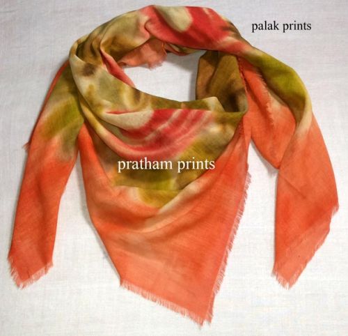 Cotton Gauze Hand Painted Scarves