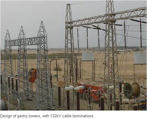 Switch Yard Steel Structure