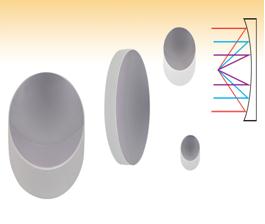 Plano Concave Round Mirror