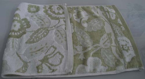 100% Cotton Lime Green Face Hand Towel
