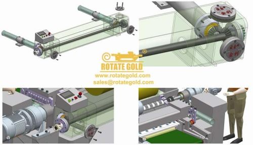 Jinli Plywood Rotary Veneer Peeling Lathe Machine