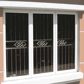 Sliding Aluminium Polished Window Grills, For Office, Size : 3x3ft, 4x4ft, 5x4ft, 6x6ft, 6x8ft