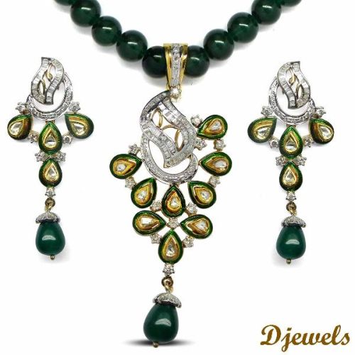 Djewels Gold Mena Necklace Set, Gender : Ladies