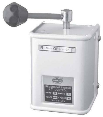 Brite Reversing Switch, Color : White, Grey