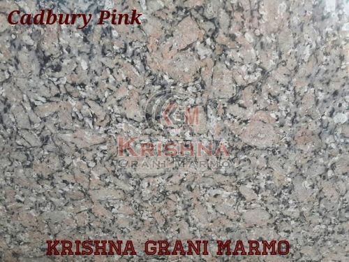 Polished Natural GemStone Cadbury Pink Granite Stone, Feature : Anti Corrosive, Colorful Pattern, Durable