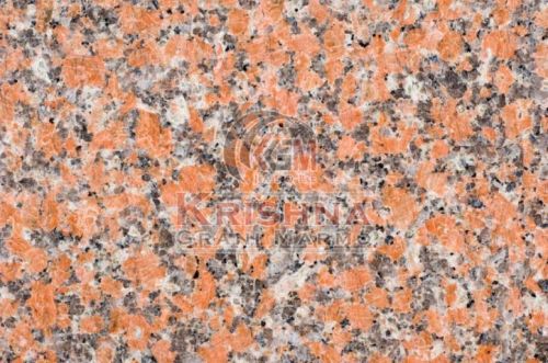 Polished Natural Maple Red Granite Stone, Size : 12x12ft, 12x16ft