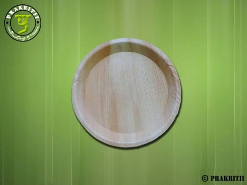 12 Inch Round Areca Leaf Plate