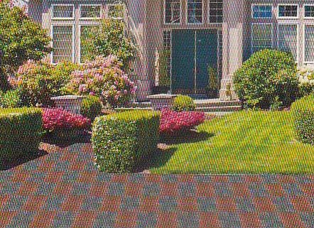 Designer Parking Tiles