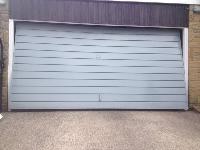 Powder-coated Steel Rolling Shutters, Color : Grey