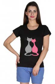 Ladies Printed T-Shirts