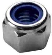 Iron Nylock Nuts, Surface Treatment : Polished