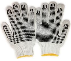 PVC Dotted Cotton Gloves