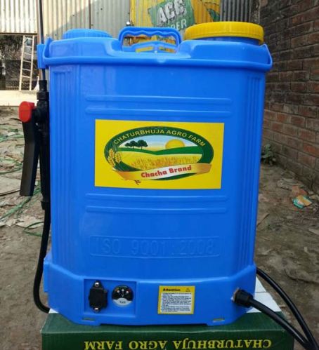 Plastic Battery Operated Knapsack Sprayer, Feature : Best Quality, Highly Efficient, Light Weight