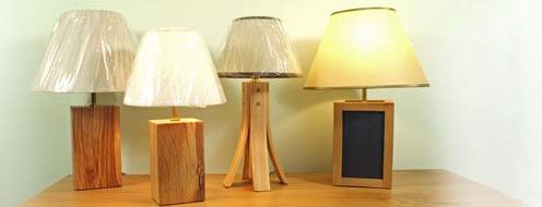 Wooden Table Lamps