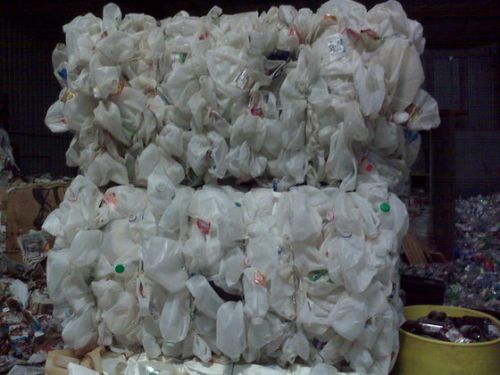 HDPE Milk Bottle Scrap