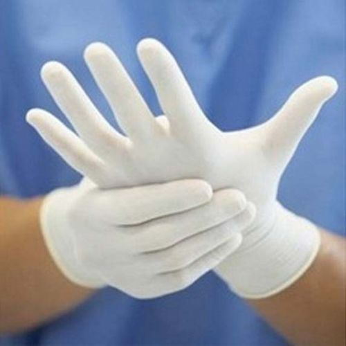 Acrylonitrile Latex, Nitrile and Vinyl Gloves M