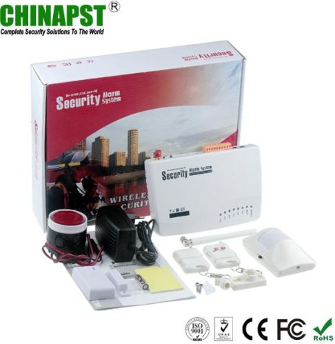 6 Wireless 4 Wired Zones GSM Intelligent Home Security Alarm