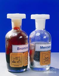 Bromine Bottle