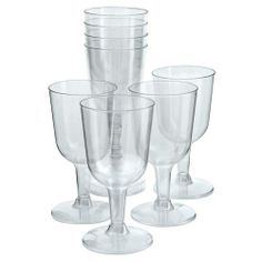 Disposable Plastic Wine Glasses