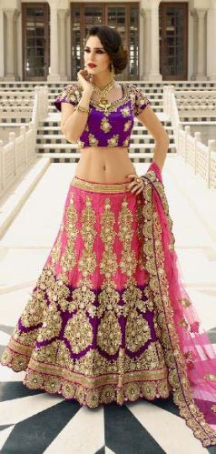 Wonderful Kasab Art Silk A - Line Lehenga Choli