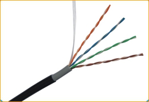 Unshielded Outdoor Water Proof Cable, Packaging Type : black