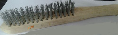 Welders Wooden Wire Brush