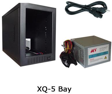 5 Bay Duplicator Tower Case With Power Supply